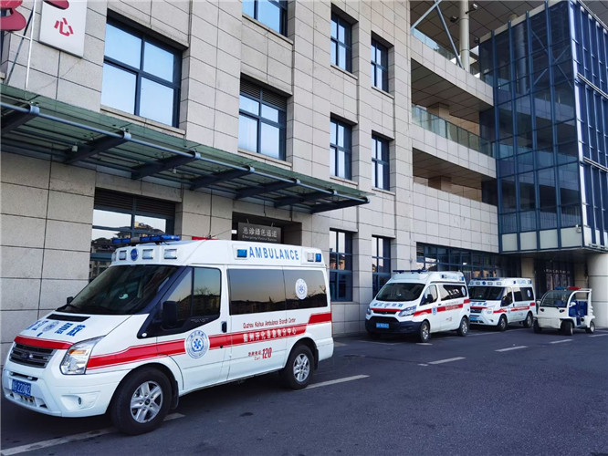 江岸救护车出租服务案例4
