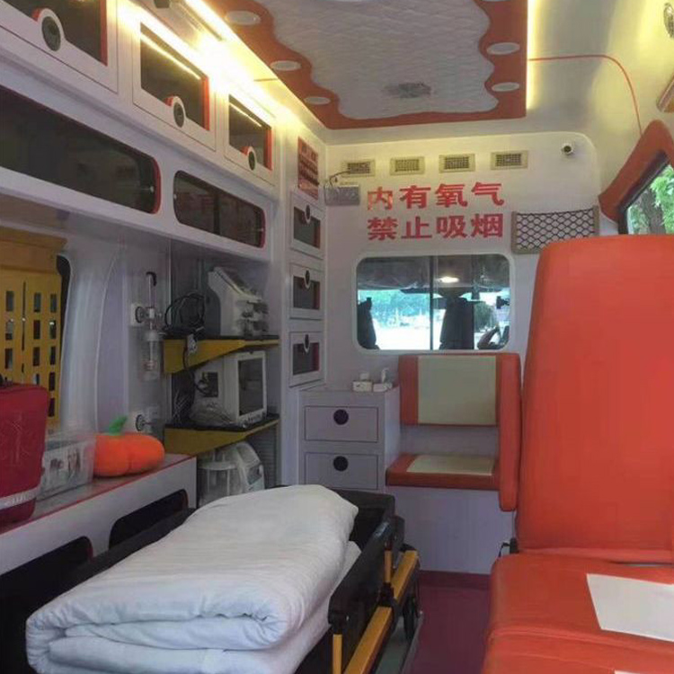 江岸癌症租赁救护车转运：为生命护航的科技与人文关怀